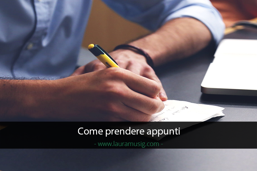 come-prendere-appunti
